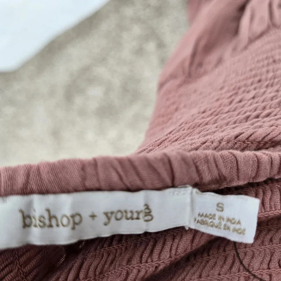 Bishop + Young Antropologie Lagenlook Wide Leg Jumpsuit Elva 100% Cotton Sz S - Picture 11 of 15